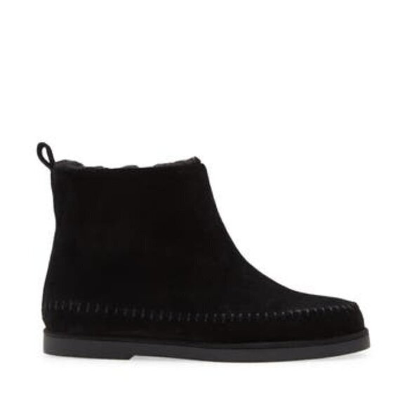 Steve Madden Tommy Moccasin Suede Bootie New - Picture 1 of 5